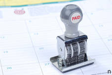 calendar on debt collection